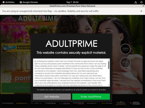 Adultprime Ad