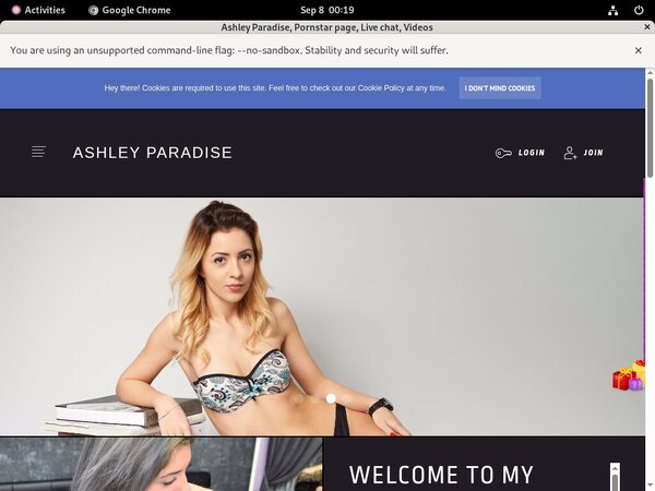 Ashley Paradise Free Acount