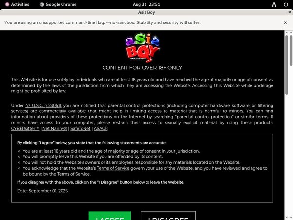 Asia Boy Subscriptions