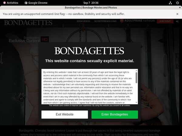 Bondagettes.com New Videos Bondagettes.com New Videos