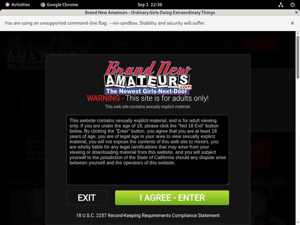 Brand New Amateurs Trial Price