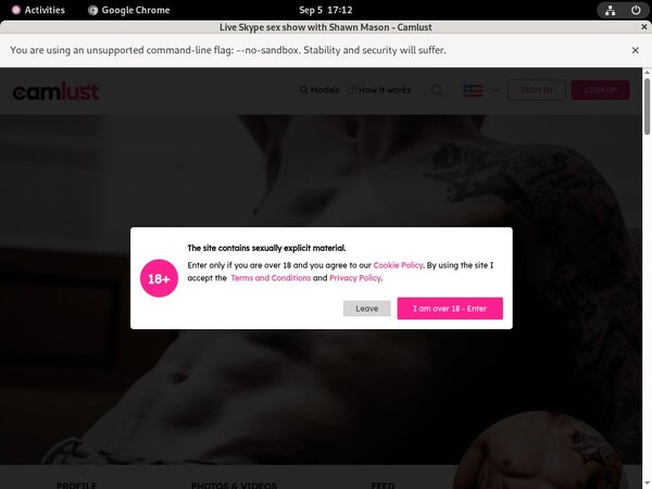 Camlust.com Password And Login