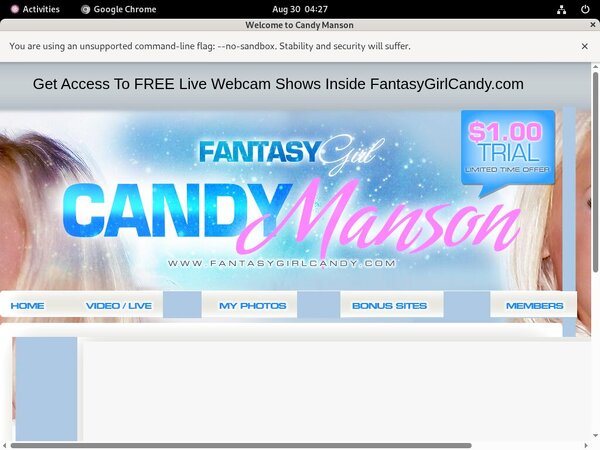 Candymanson Promo Discount