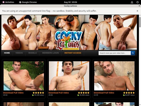 Cocky Latinos Models