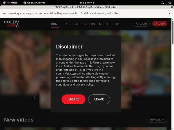 Colbyknox.com Password Accounts