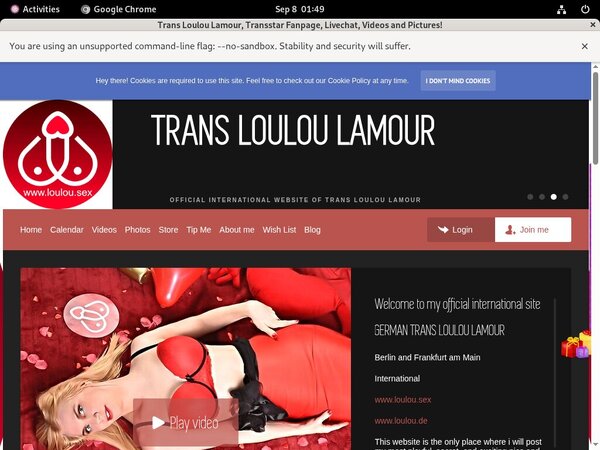 Create Loulou.sex Account