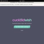 Cuckoldwish Adult Passwords