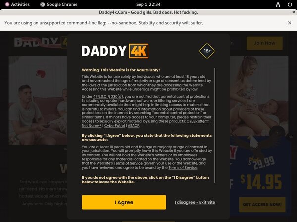 Daddy 4k Member Sign Up