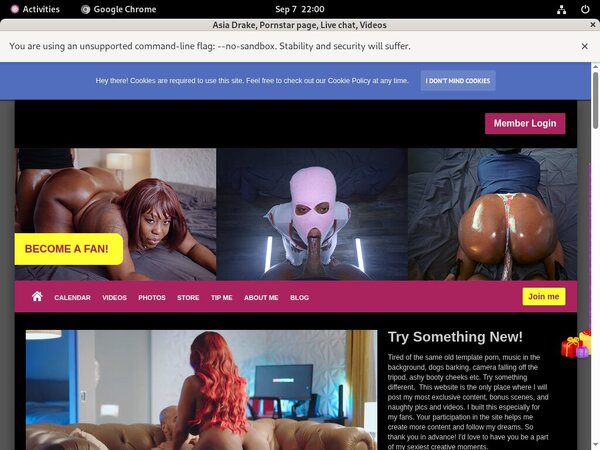 Darkwetdreemz.com Free Trial Tour