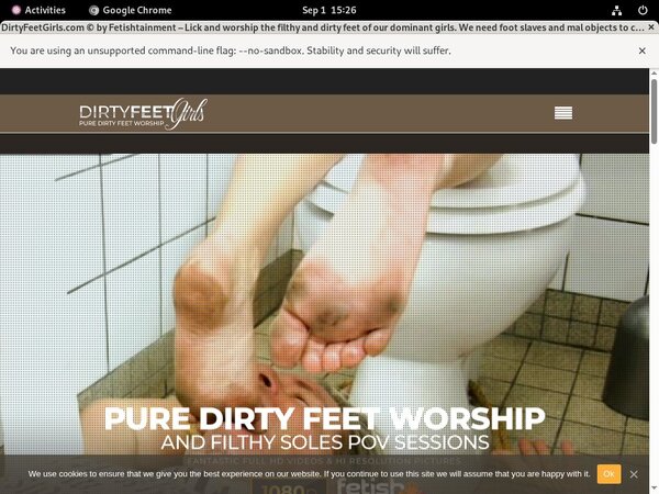 Dirtyfeetgirls.com Account Gratis