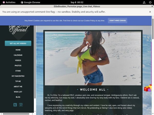 Ellieboulder.com Without Card