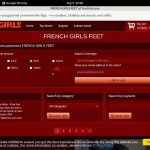 FRENCH GIRLS FEET Join By Text Message