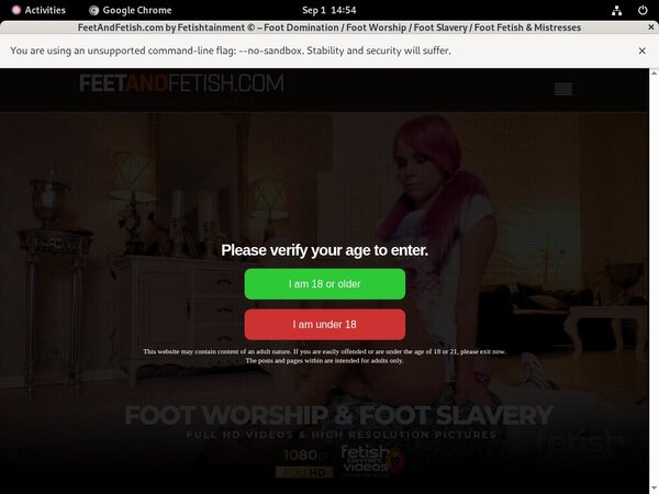 Feetandfetish Member Login