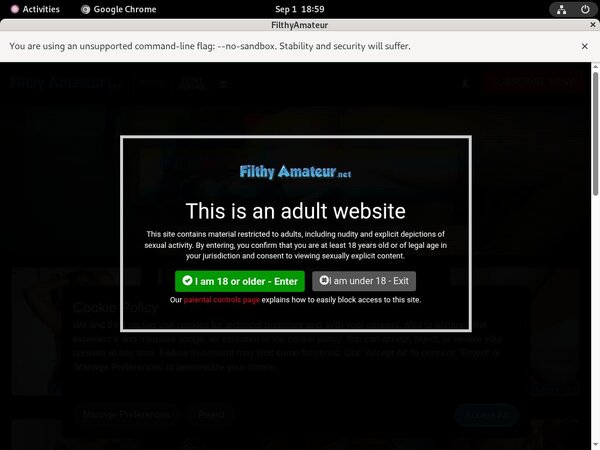 Filthy Amateur Account Generator