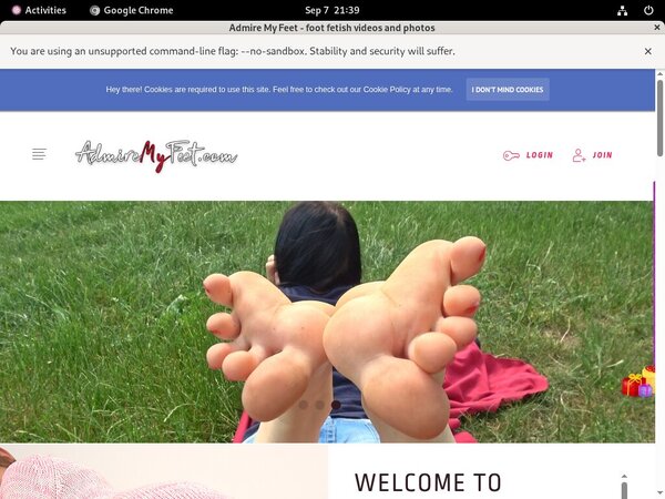 Fotos De Admiremyfeet.com