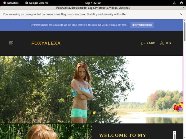 Foxyaleksa.com App