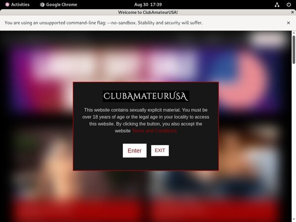 Free Club Amateur USA Promo Code