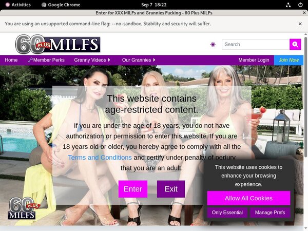 Free Logins MILFs Plus 60