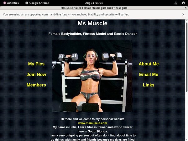 Free Msmuscle.com Username And Password