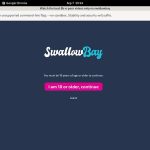 Free Swallow Bay Promo