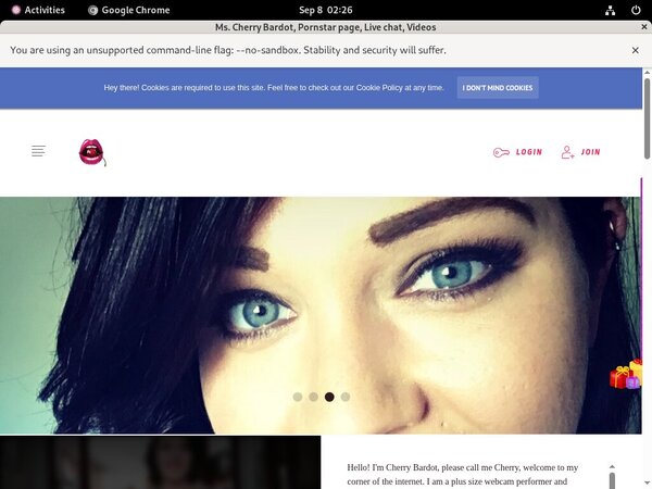 Free Trial For Ms. Cherry Bardot