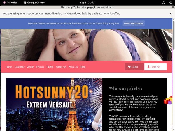 Get Hotsunny20.modelcentro.com Free