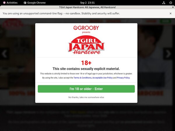 Hardcore Japan TGirl Membership Discount