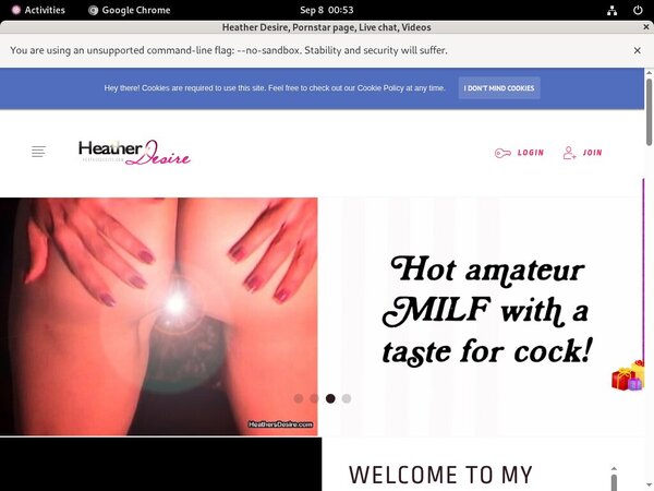 Heathersdesire.com Pro Biller Page