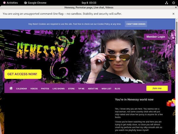 Henessy Free Premium Passwords