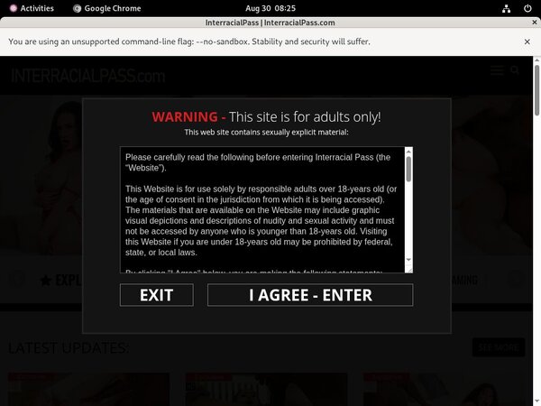 Interracialpass Checkout