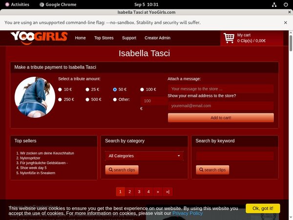 Isabella Tasci Join Now
