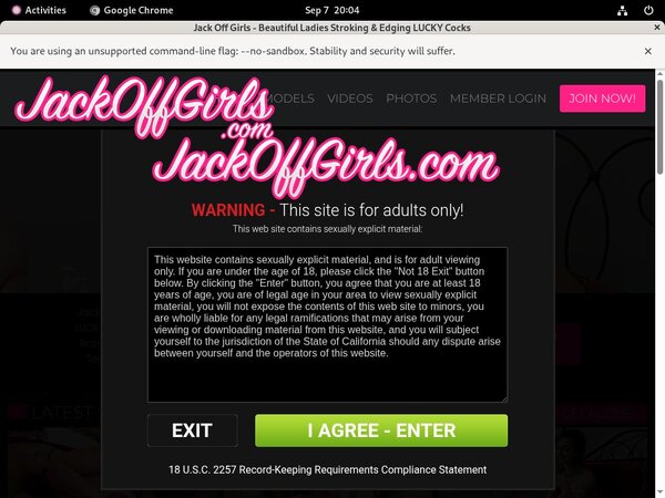Jackoffgirls.com 2019