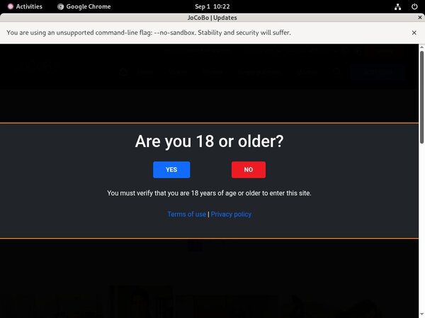 JoCoBo Premium Account Login