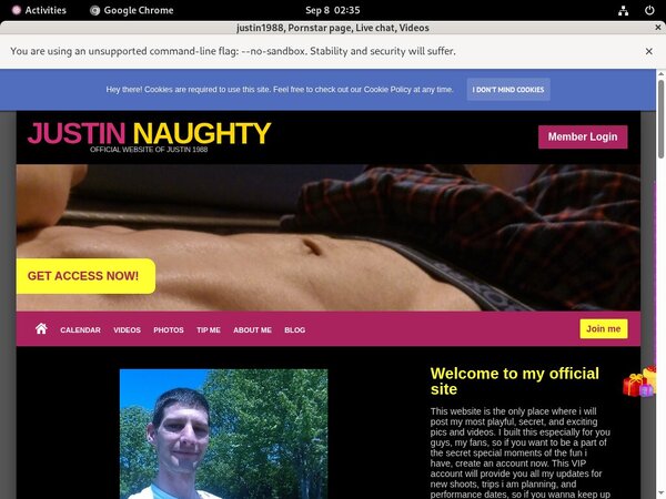Justin1988 Free Acount