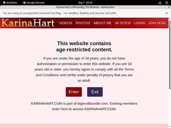 Karina Hart Accont Karina Hart Accont