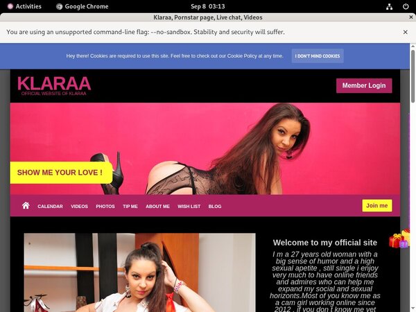 Klaraa Sign Up Again