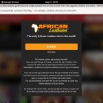Lesbiansafrican Sign Up