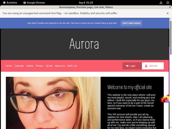 Logins For AuroraJaymes Free