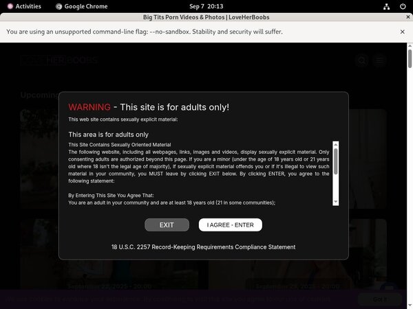 Loveherboobs.com Hacked Accounts