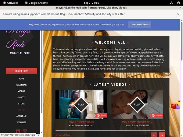 Mayaratixxx.com Gift