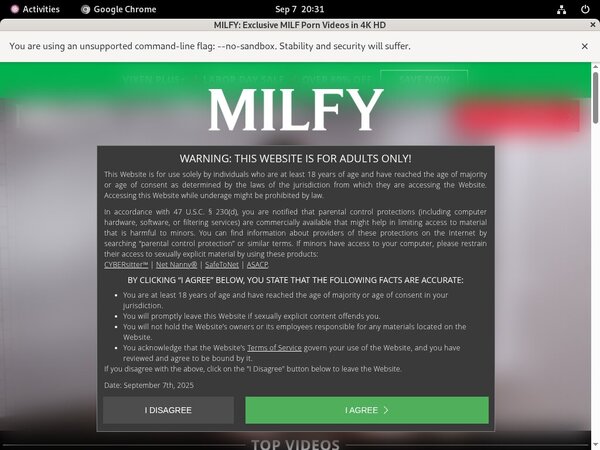 Milfy Paypal Discount