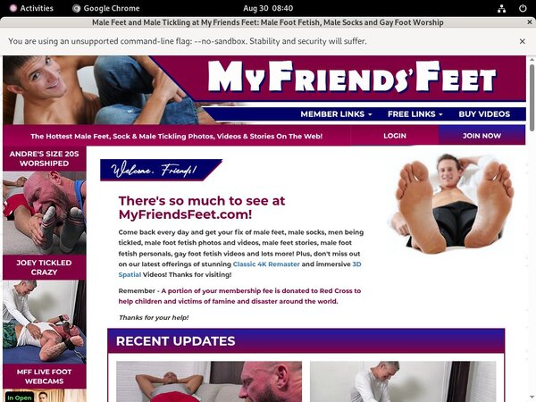 Myfriendsfeet.com Special Price