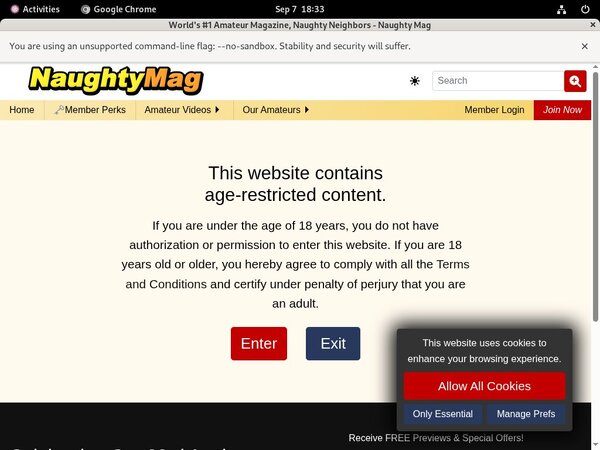 Naughtymag Free Trial Account