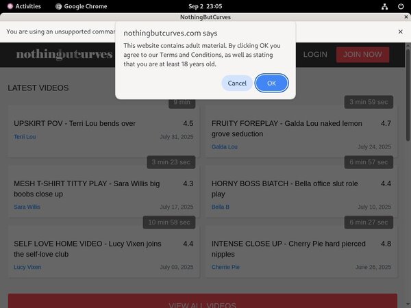 Nothingbutcurves.com Accounts And Passwords