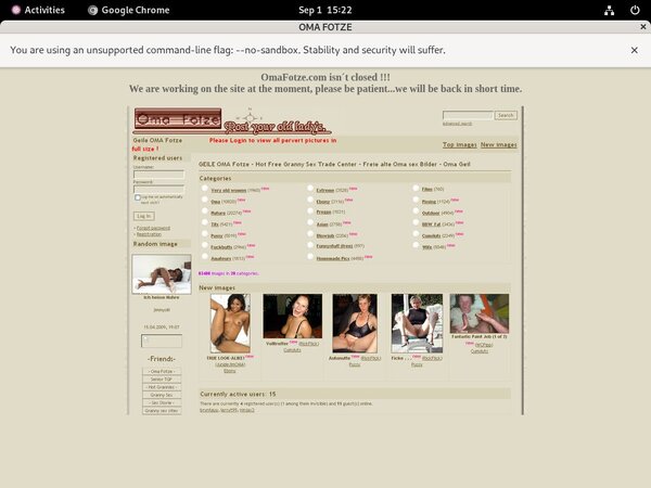 Oma Fotze Home Page