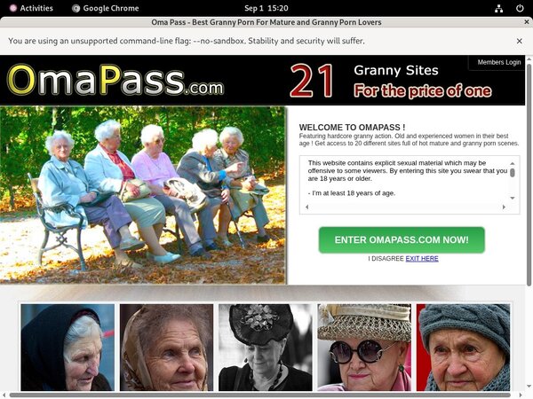 Oma Pass Discount Pass