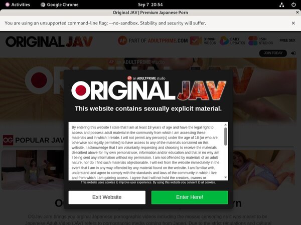Original JAV Discounts
