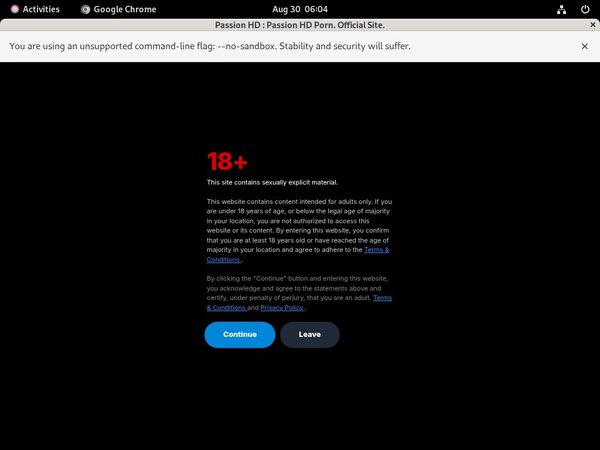 Passion-hd.com Stolen Password