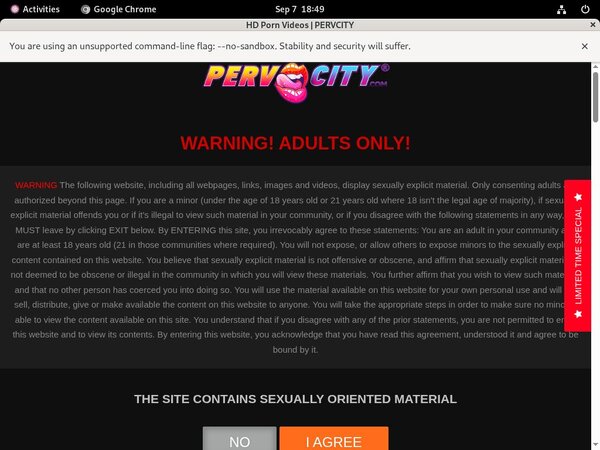Perv City Mit Bankkarte