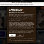 Porn Bareback Plus Free